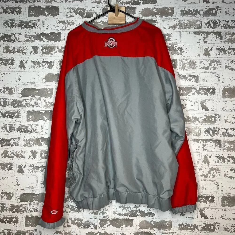 58 sports Ohio state buckeyes windbreaker pullover